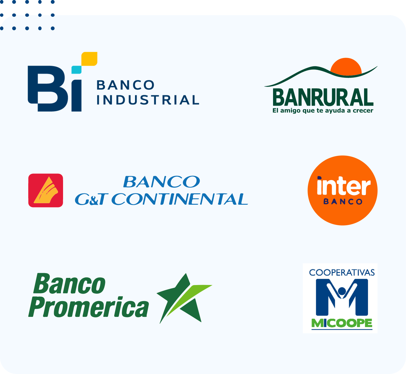 bancos afiliados
